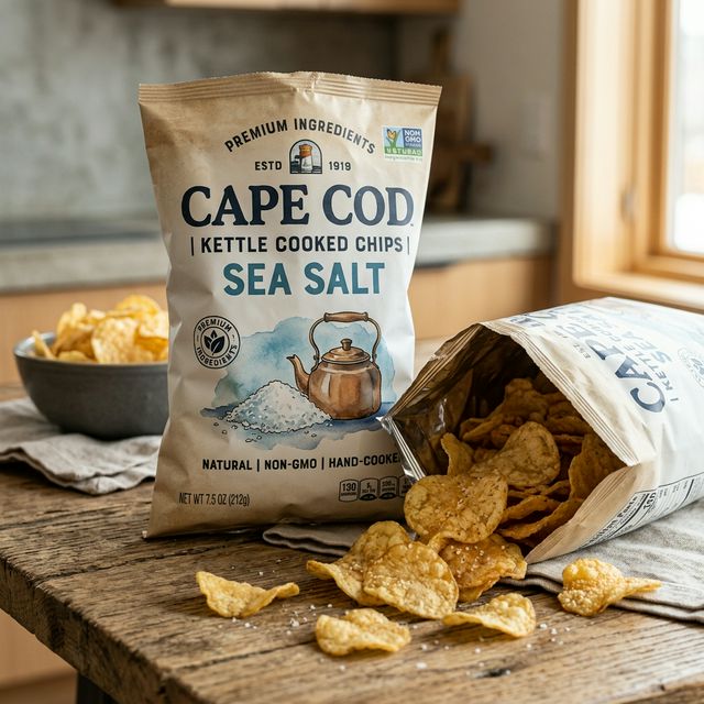 Kettle Chips (Sea Salt)